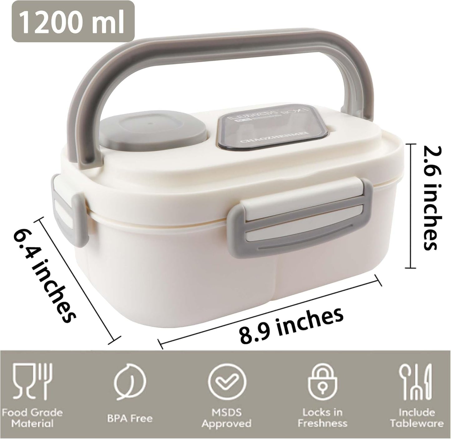 ShopDayTote™ Compartment Bento Lunch Box