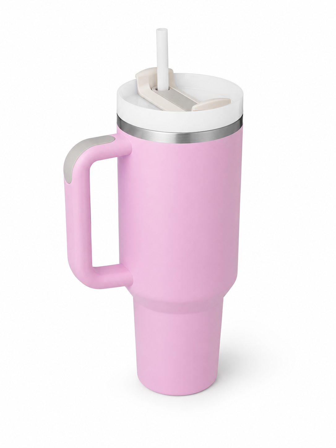 Tumbler with Handle and Straw 40 oz