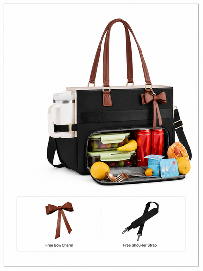 ShopDayTote™Nurse Tote Bag for Work & Long Shifts 15.6 inch